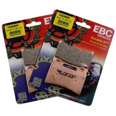 EBC Brakes Double-H Sintered Superbike Brake Pads Front - FA244HH